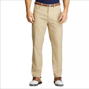 Rlx Ralph Lauren Men’s Tailored Stretch Twill Pants In Classic Khaki 36X34
